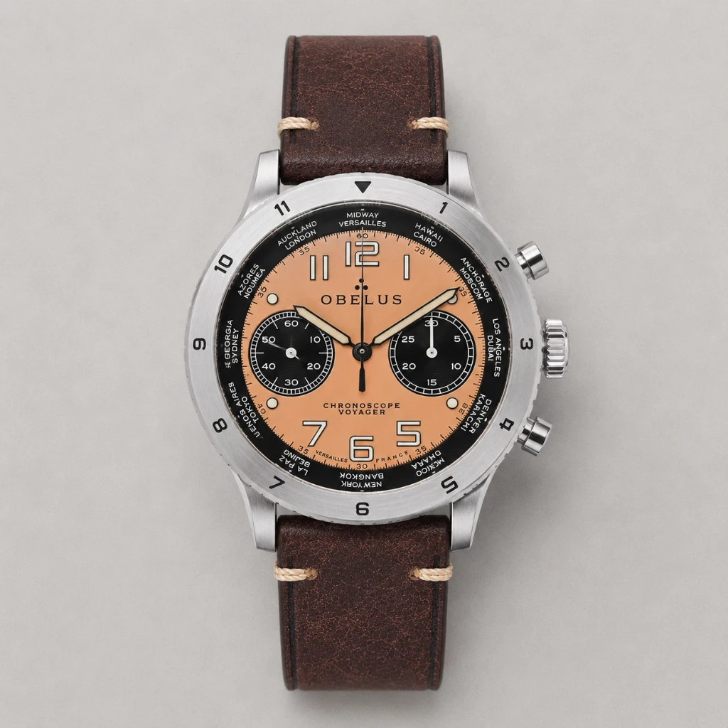 [ST.110.G04] Chronoscope "Voyager Salmon"